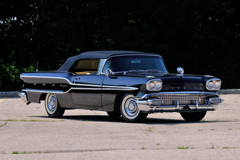Fondo de pantalla 1958 Pontiac Chieftain 480x320