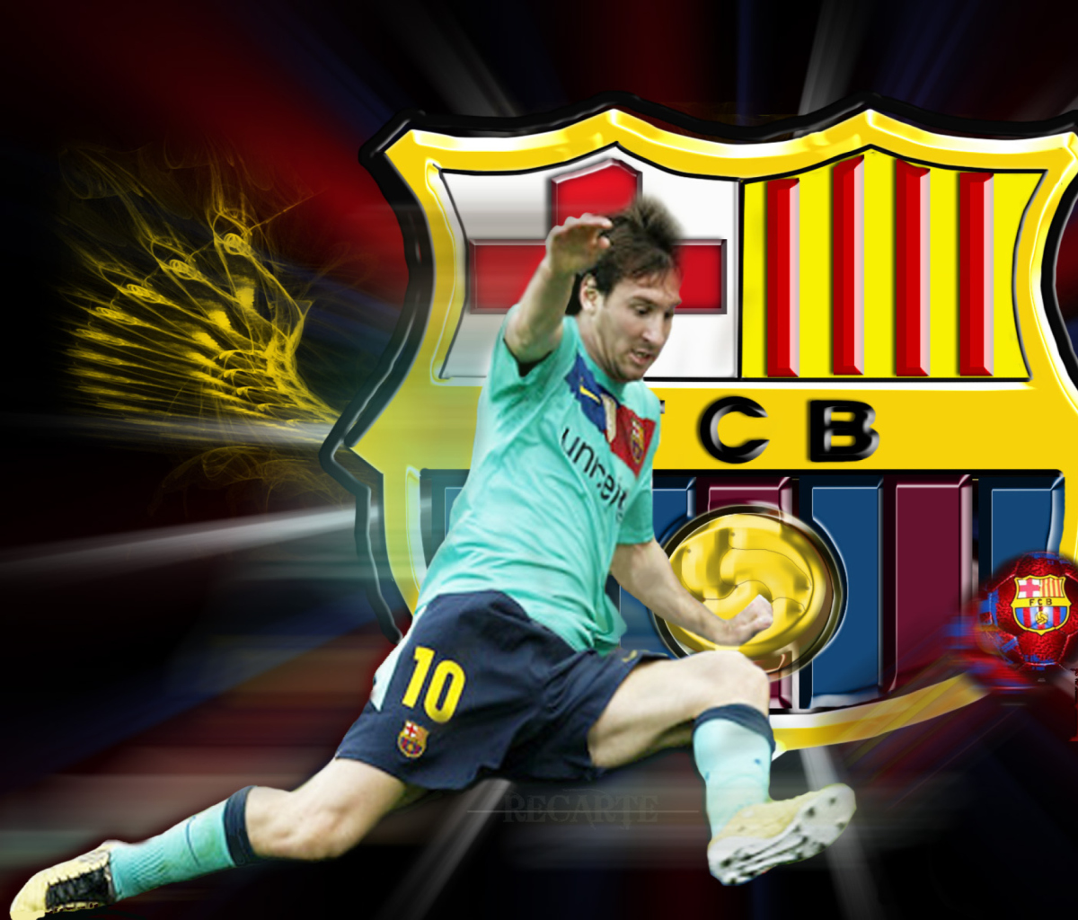 Fondo de pantalla Lionel Messi 1200x1024