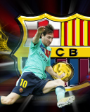 Обои Lionel Messi 128x160