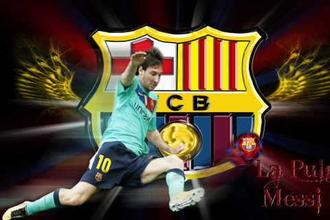 Lionel Messi wallpaper 480x320