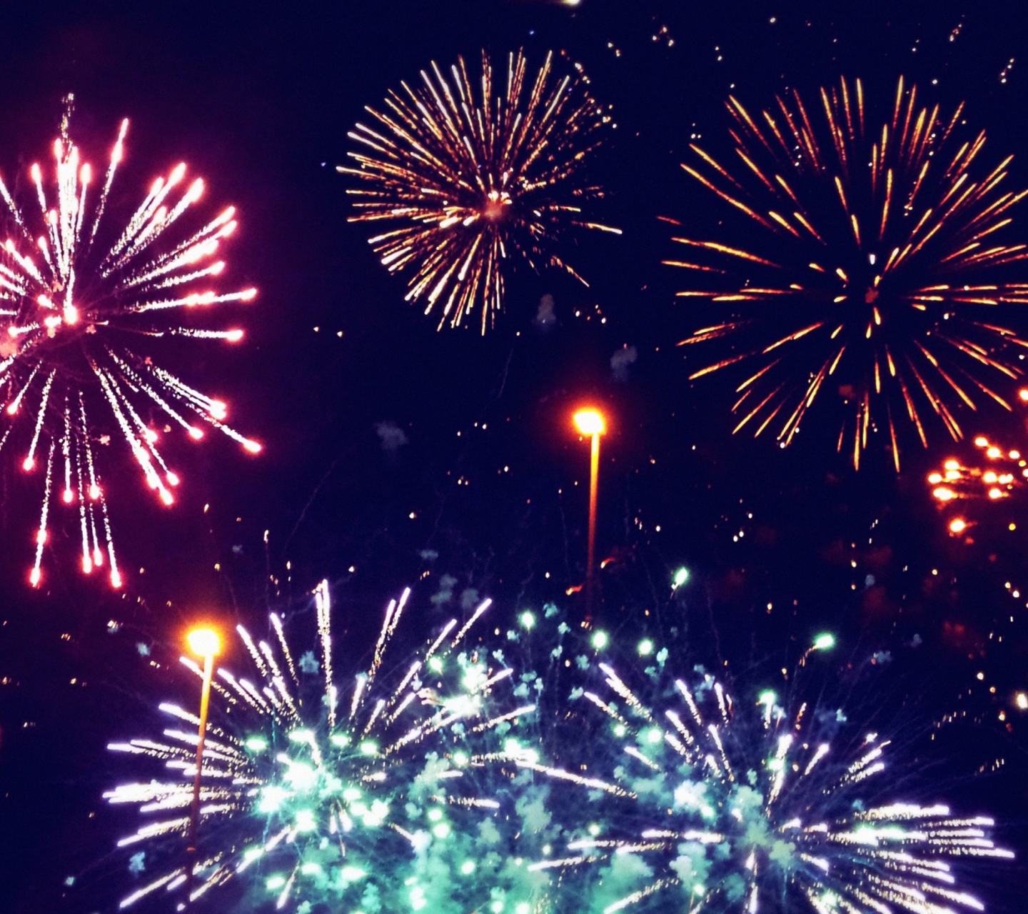 Sfondi Fireworks 1440x1280