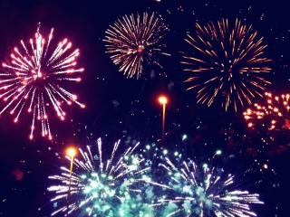 Sfondi Fireworks 320x240