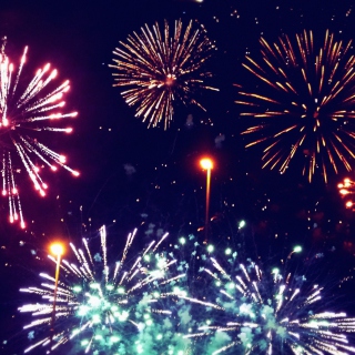Fireworks sfondi gratuiti per iPad