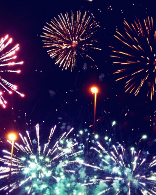 Fireworks Background for Nokia N8