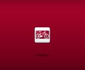 Fondo de pantalla Bicycle Illustration 176x144