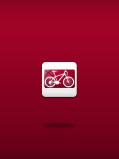 Fondo de pantalla Bicycle Illustration 240x320