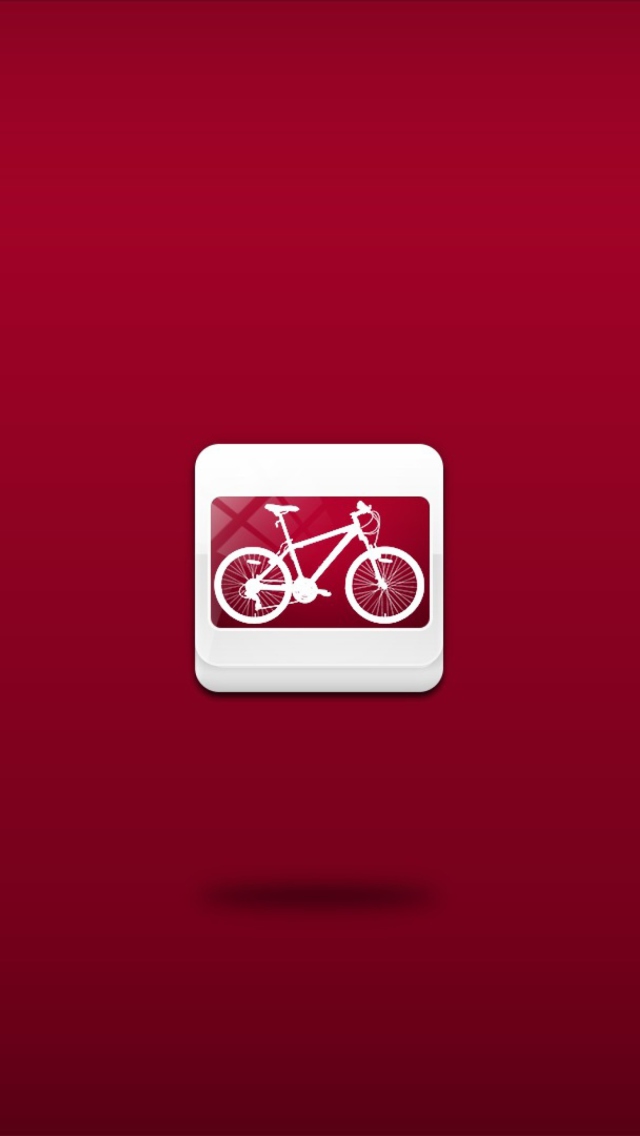 Das Bicycle Illustration Wallpaper 640x1136