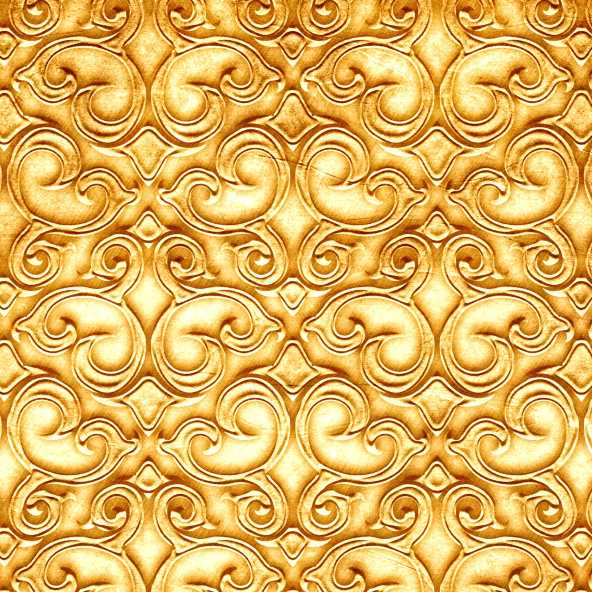 Das Golden Texture Wallpaper 2048x2048