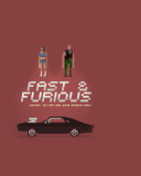 Обои Fast And Furious 128x160
