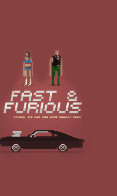 Обои Fast And Furious 240x400