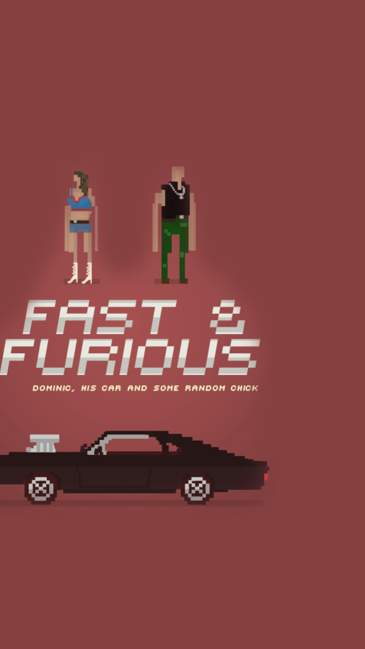 Fondo de pantalla Fast And Furious 750x1334