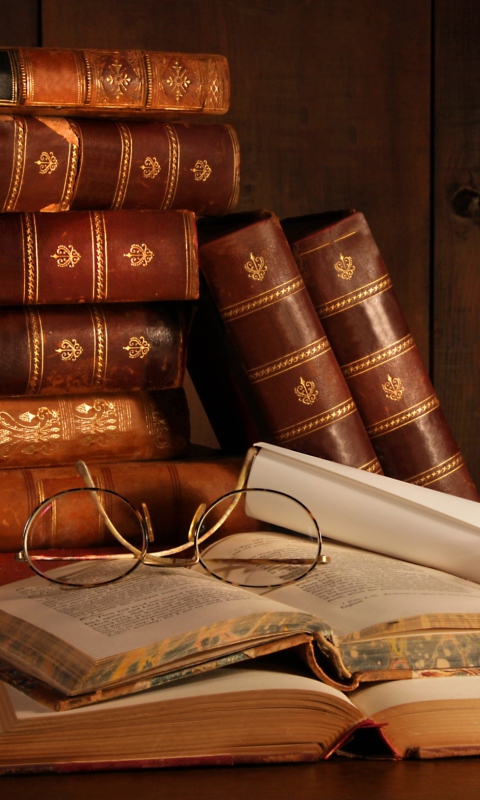 Das Books Wallpaper 480x800