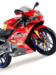 Das Aprilia RS125 Wallpaper 240x320