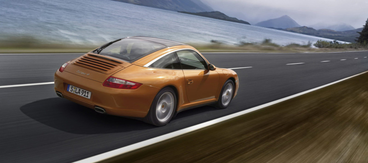 Porsche 911 wallpaper 720x320