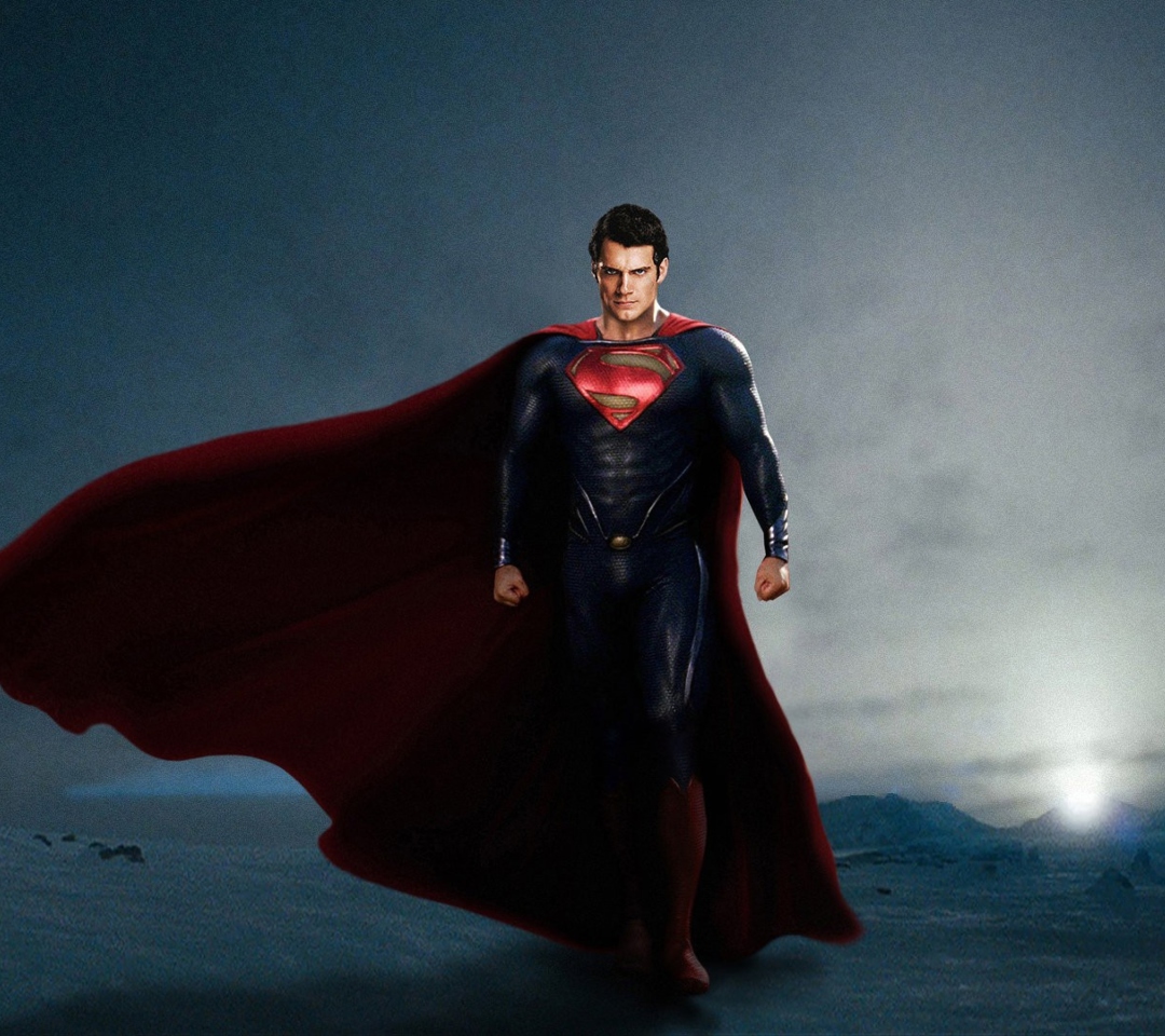 Обои Superman In Man Of Steel 1080x960