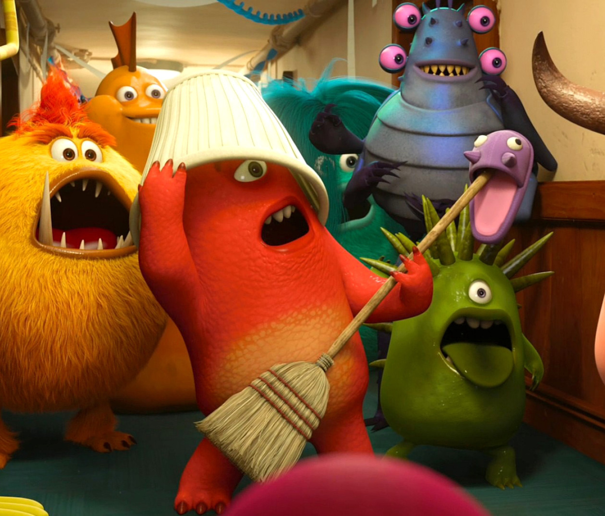 Screenshot №1 pro téma Monsters University 1200x1024