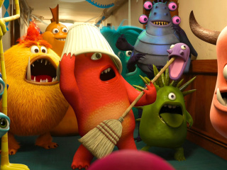 Обои Monsters University 320x240