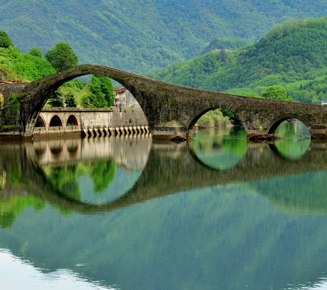 Обои Ponte del Diavolo, Maddalena 1080x960