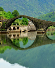 Das Ponte del Diavolo, Maddalena Wallpaper 176x220