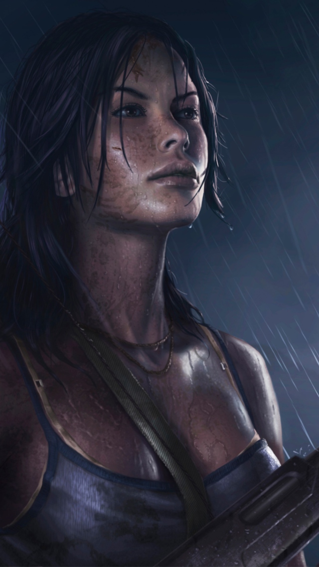 Das Tomb Raider Wallpaper 640x1136