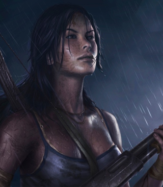 Tomb Raider papel de parede para celular para Nokia Asha 308