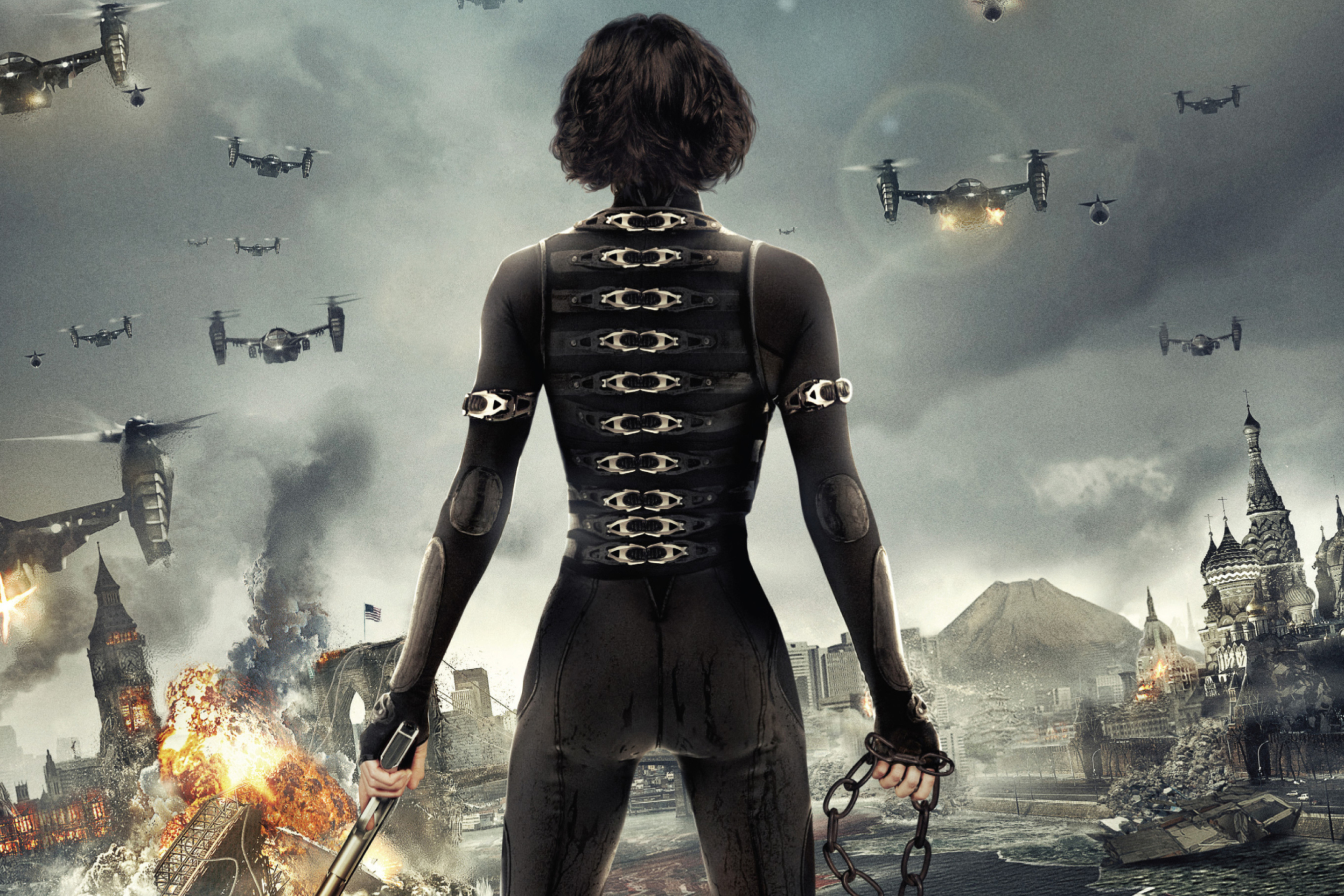 Screenshot №1 pro téma Resident Evil: Retribution 2880x1920