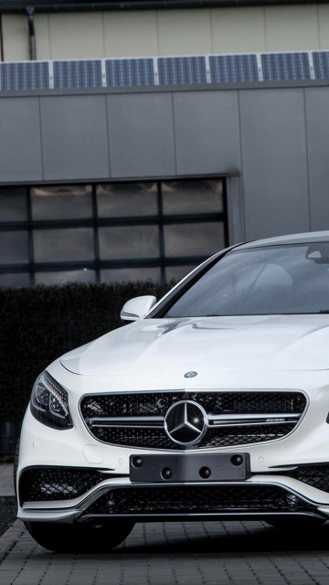 Das Mercedes-Benz S63 AMG Wallpaper 360x640