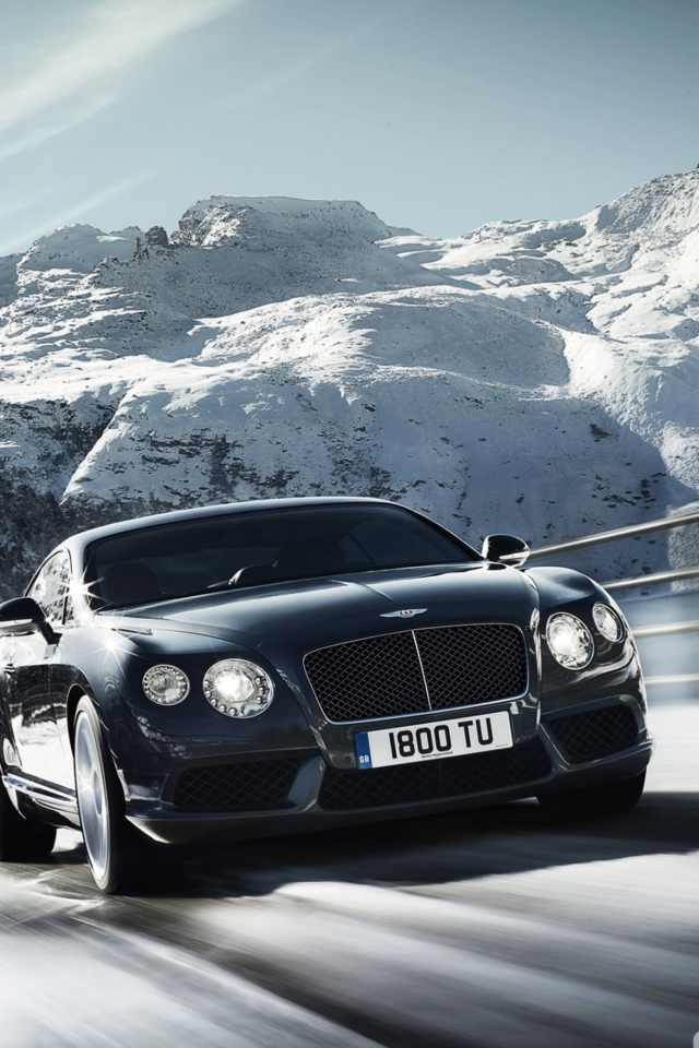 Screenshot №1 pro téma Bentley Continental V8 640x960