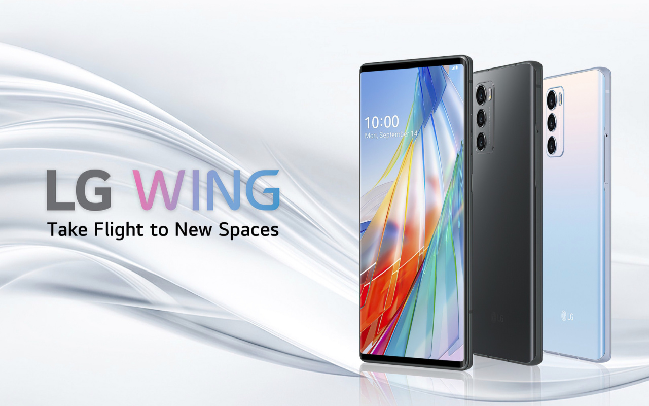 LG Wing 5G wallpaper 1280x800