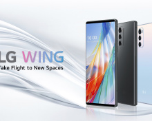 Das LG Wing 5G Wallpaper 220x176