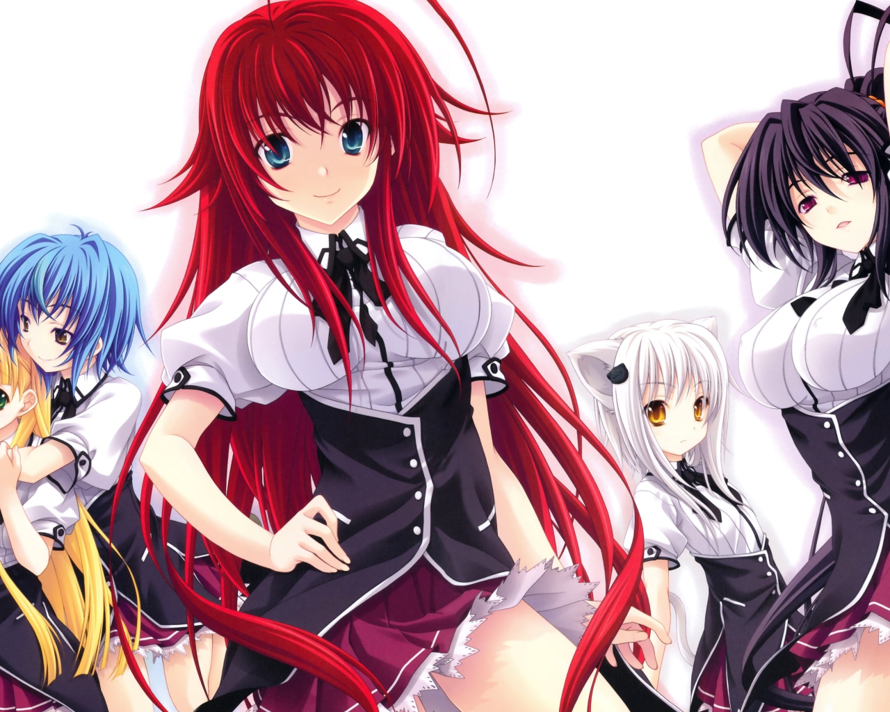 Anime Girls screenshot #1 1280x1024