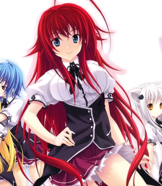 Anime Girls - Obrázkek zdarma pro 128x160