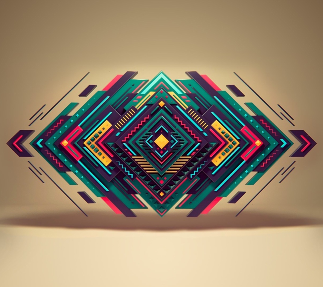 Fondo de pantalla Geometry 1080x960