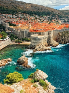 Screenshot №1 pro téma Dubrovnik - Croatia 240x320