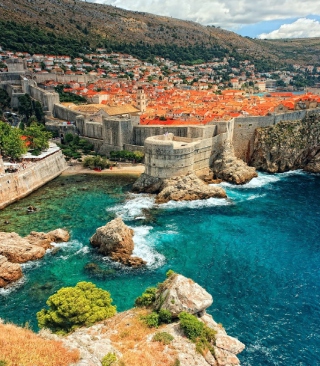 Kostenloses Dubrovnik - Croatia Wallpaper für 240x320