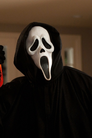 Fondo de pantalla Ghostface In Scream 320x480