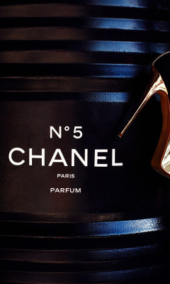 Fondo de pantalla Chanel 5 240x400