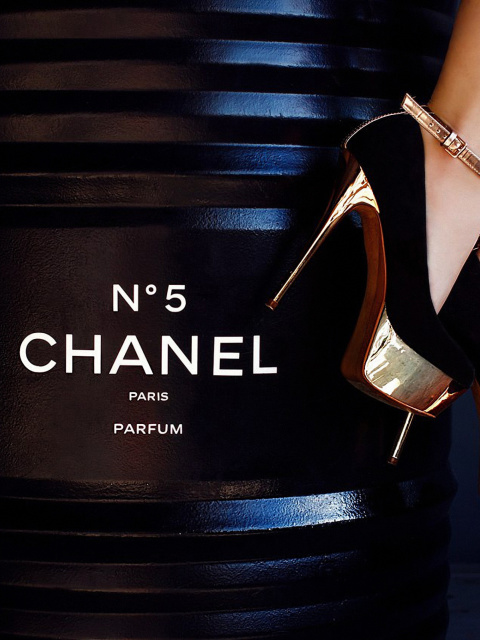 Chanel 5 wallpaper 480x640