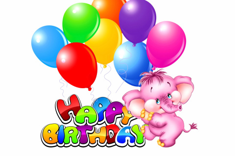 Happy Birthday wallpaper 480x320