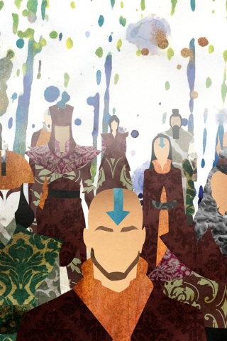 Avatar The legend of Korra wallpaper 320x480