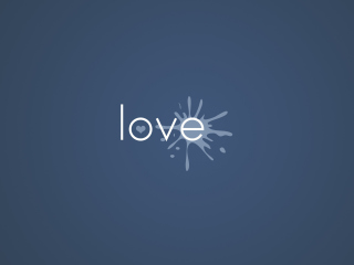 Обои Love Splash 320x240