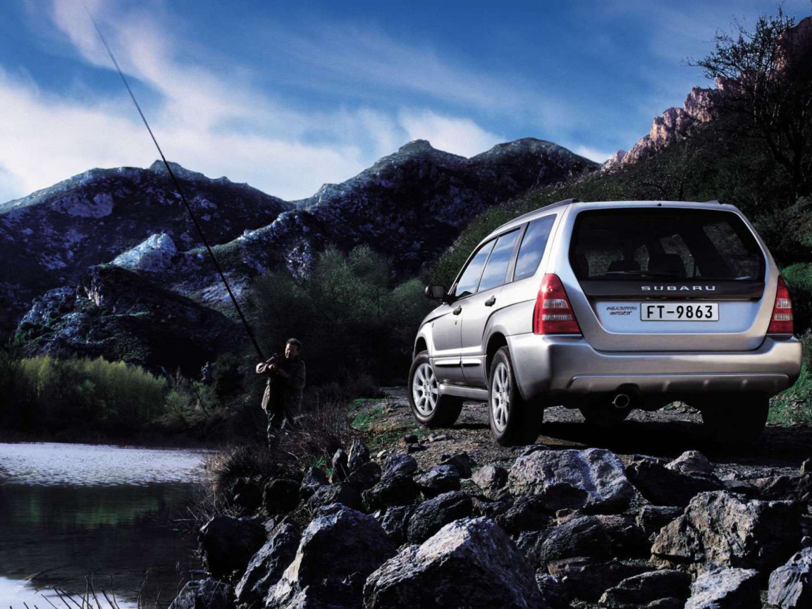 Das Subaru Forester Wallpaper 1152x864