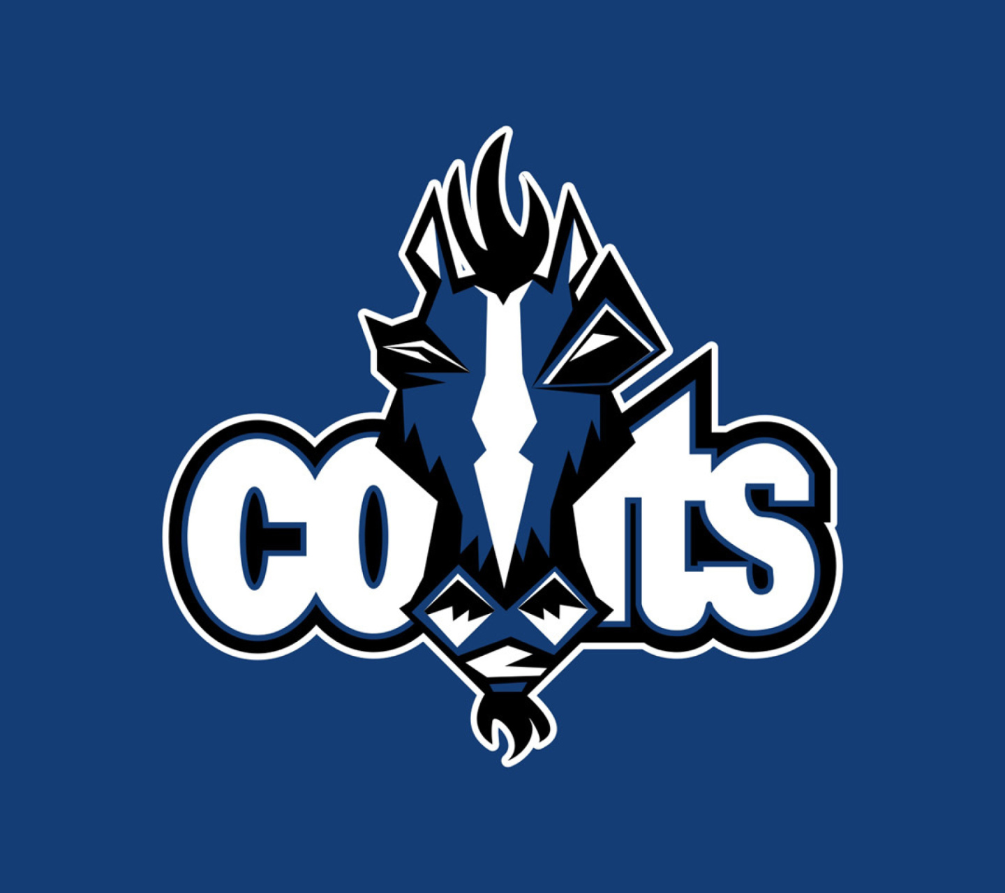 Das Indianapolis Colts Logo Wallpaper 1440x1280