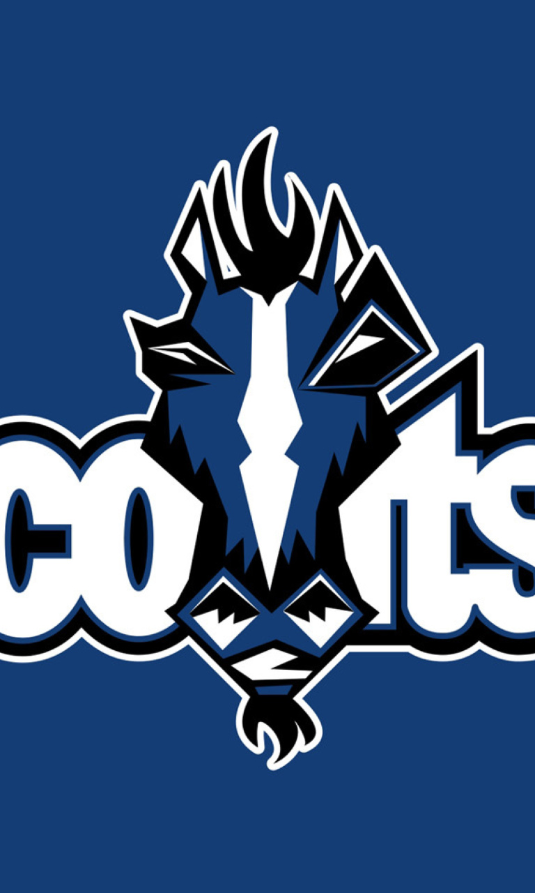 Das Indianapolis Colts Logo Wallpaper 768x1280