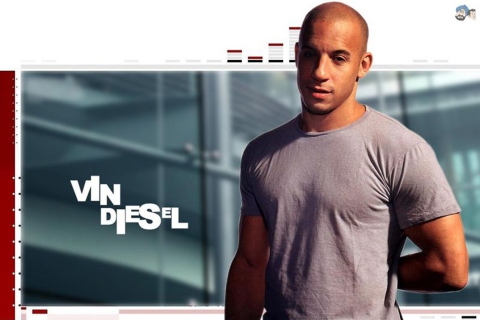 Обои Vin Diesel 480x320