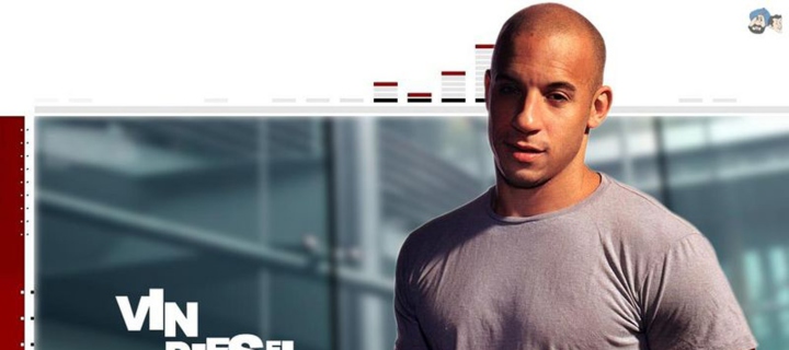 Screenshot №1 pro téma Vin Diesel 720x320