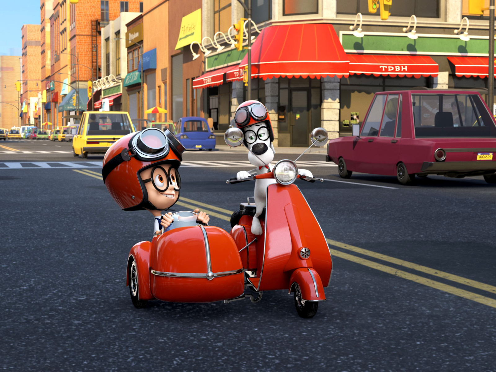 Fondo de pantalla Mr Peabody & Sherman 1600x1200