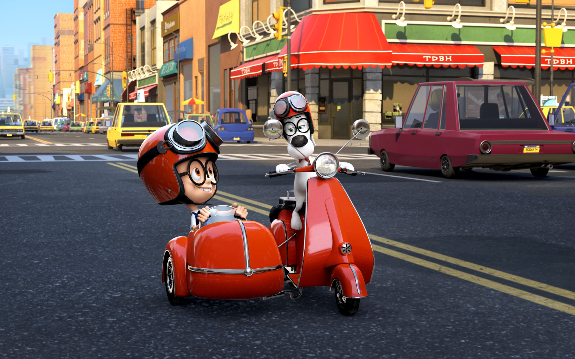 Das Mr Peabody & Sherman Wallpaper 1920x1200