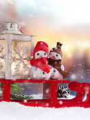 Screenshot №1 pro téma Snowman Christmas Figurines Decoration 132x176
