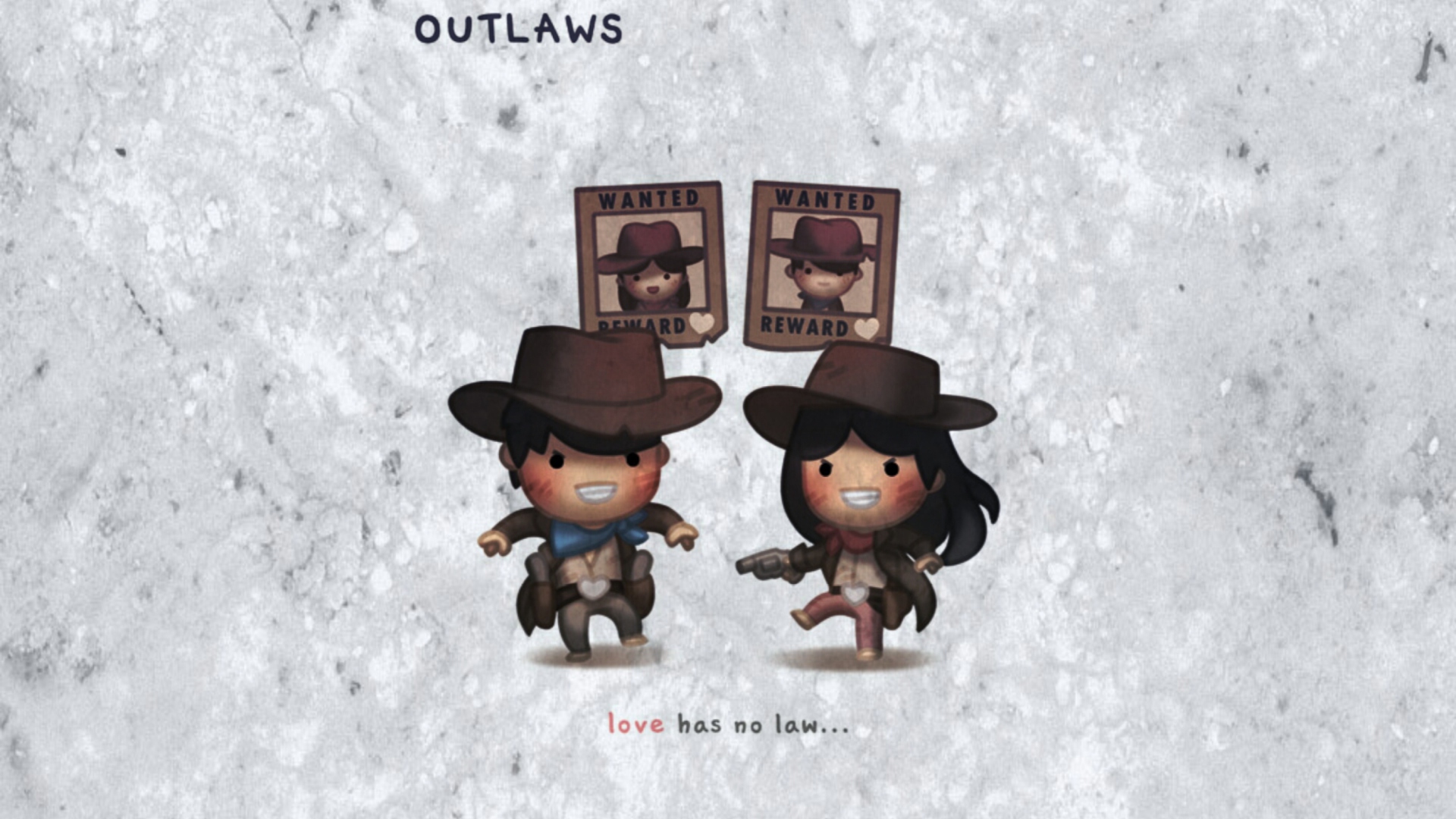 Love Is Outlaws wallpaper 1920x1080